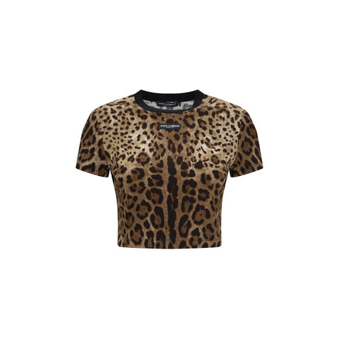 Beige Cotton T-Shirt