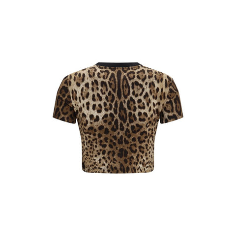 Beige Cotton T-Shirt