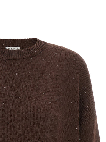 Brown Cashmere Cardigan