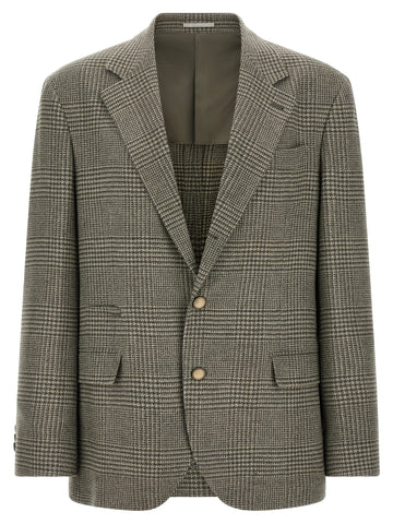 Bicolor Wool Blazer
