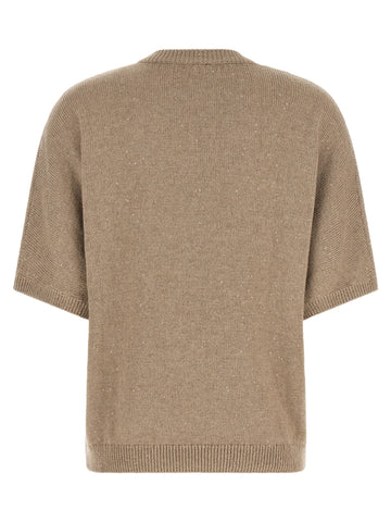 Beige Cashmere Cardigan
