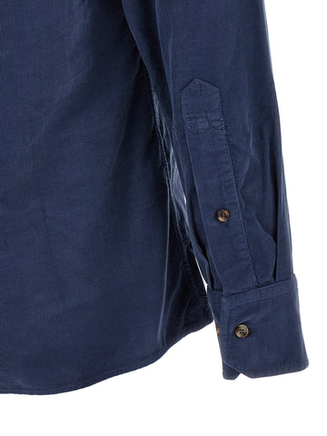 Blue Cotton Blouse