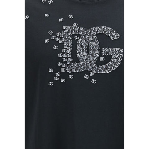 Black Cotton T-Shirt