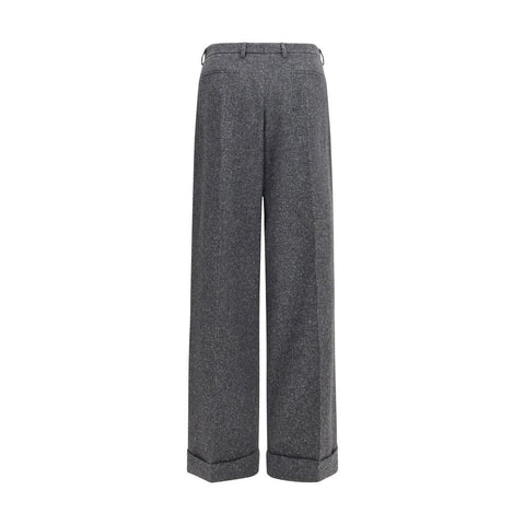Gray Wool Oves Aries Pants