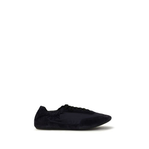 Blue Rubber Athletic Sneakers