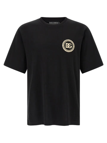 Black Cotton T-Shirt