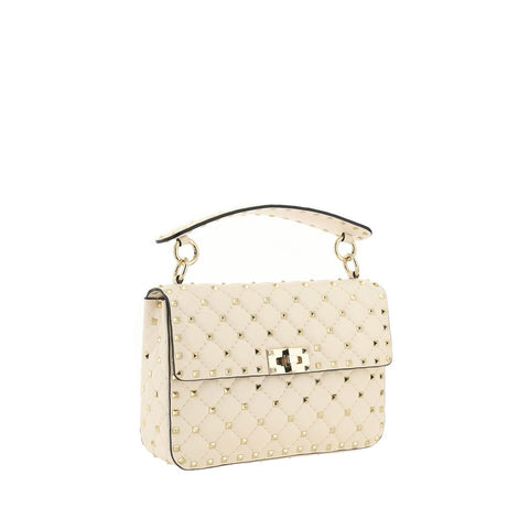 Beige Lamb Ovis Aries Handbag