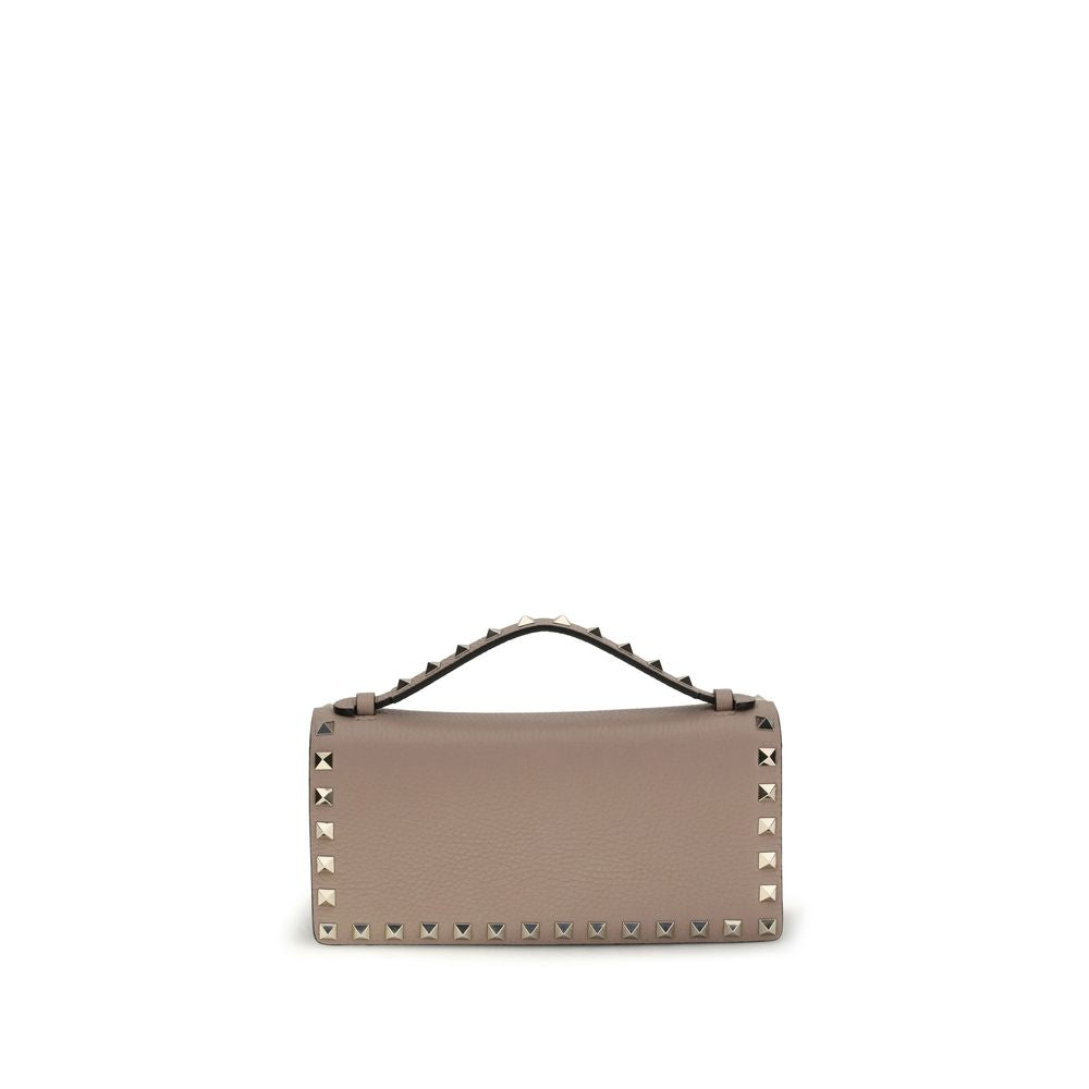 Beige Calf Leather Bos Taurus Wallet