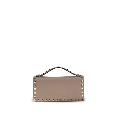 Beige Calf Leather Bos Taurus Wallet