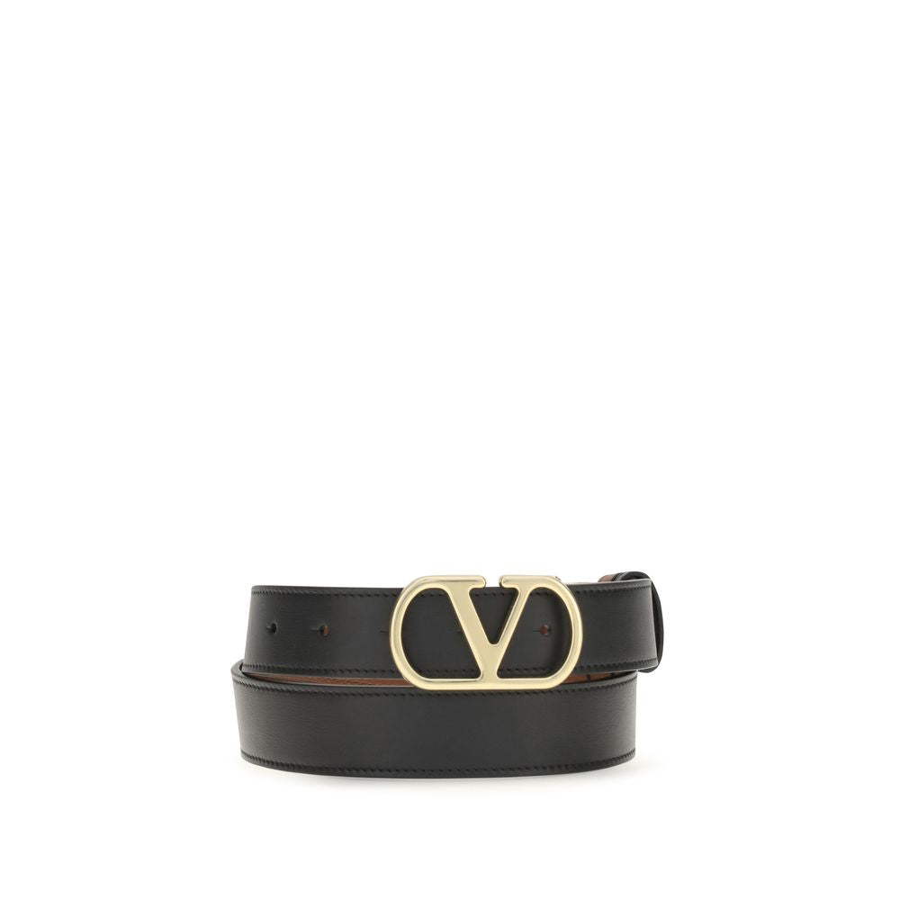 Black Calf Leather Bos Taurus Belt