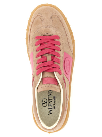 Multicolor Calfskin Low Top Sneakers
