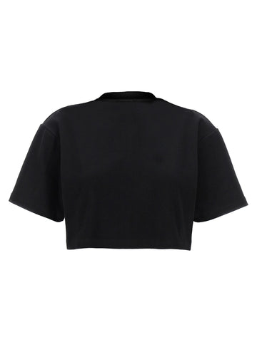 Black Cotton T-Shirt