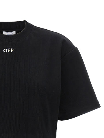 Black Cotton T-Shirt
