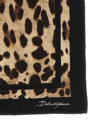 Brown Silk Scarf