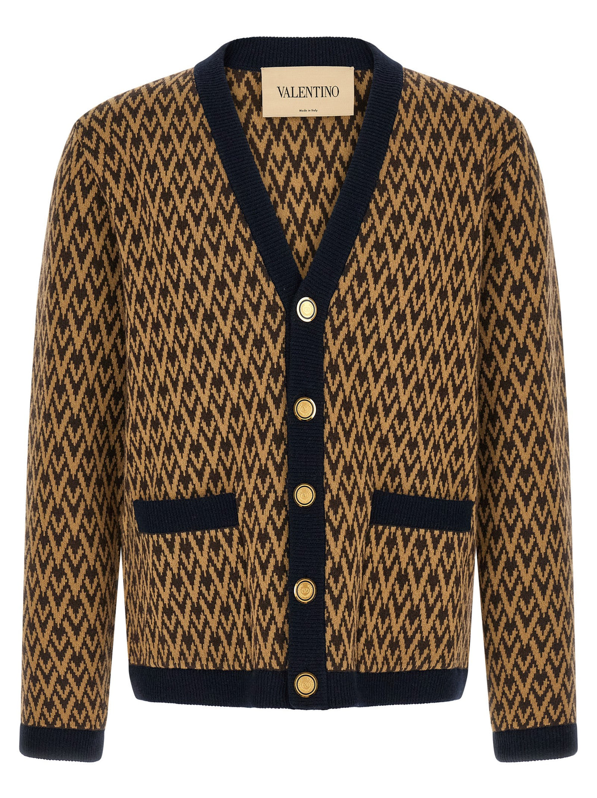 Multicolor Cashmere Cardigan