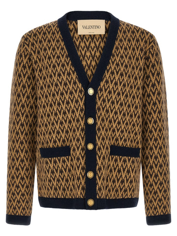 Multicolor Cashmere Cardigan