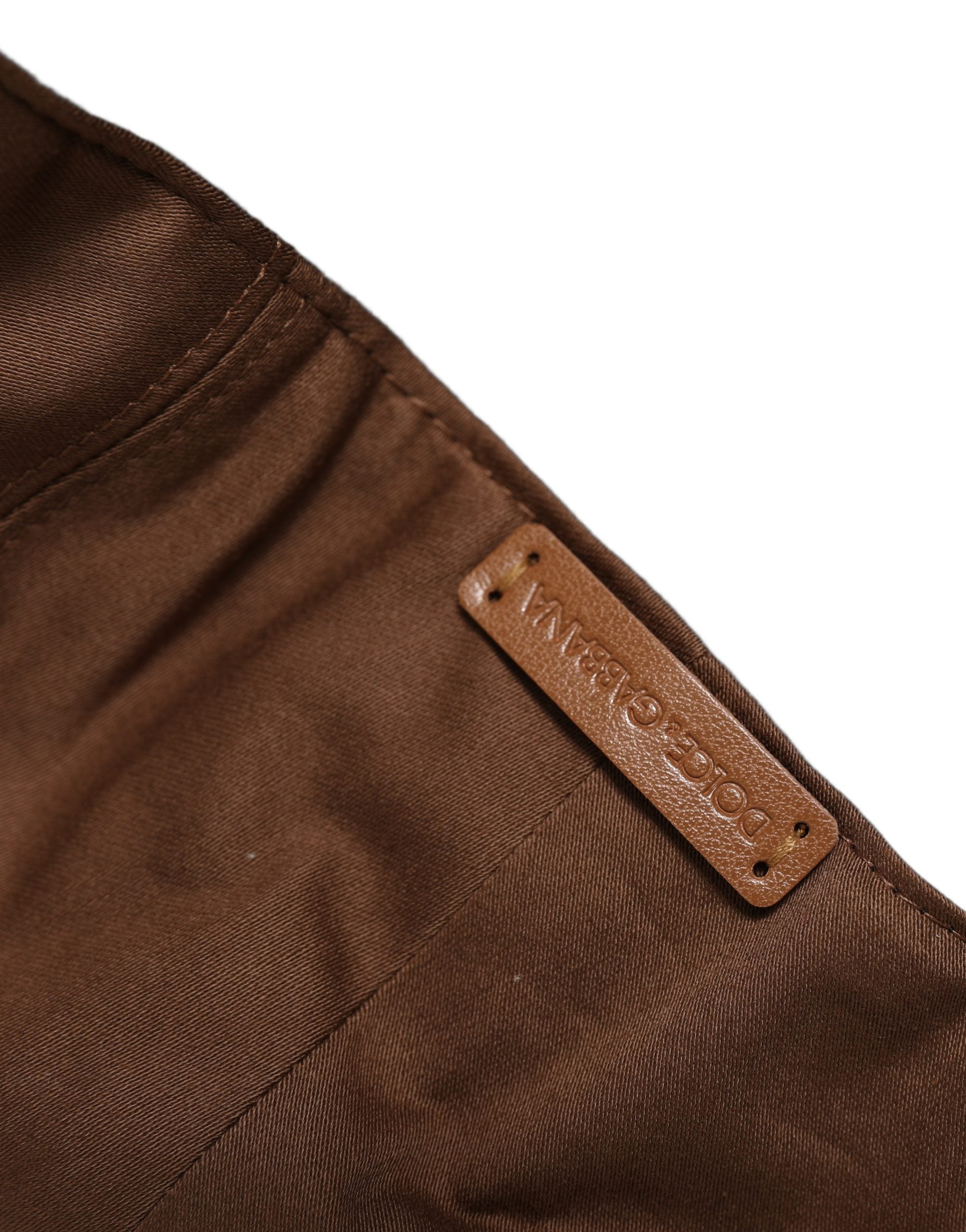 Men Brown Cotton Newsboy Capello Cabbie Hat