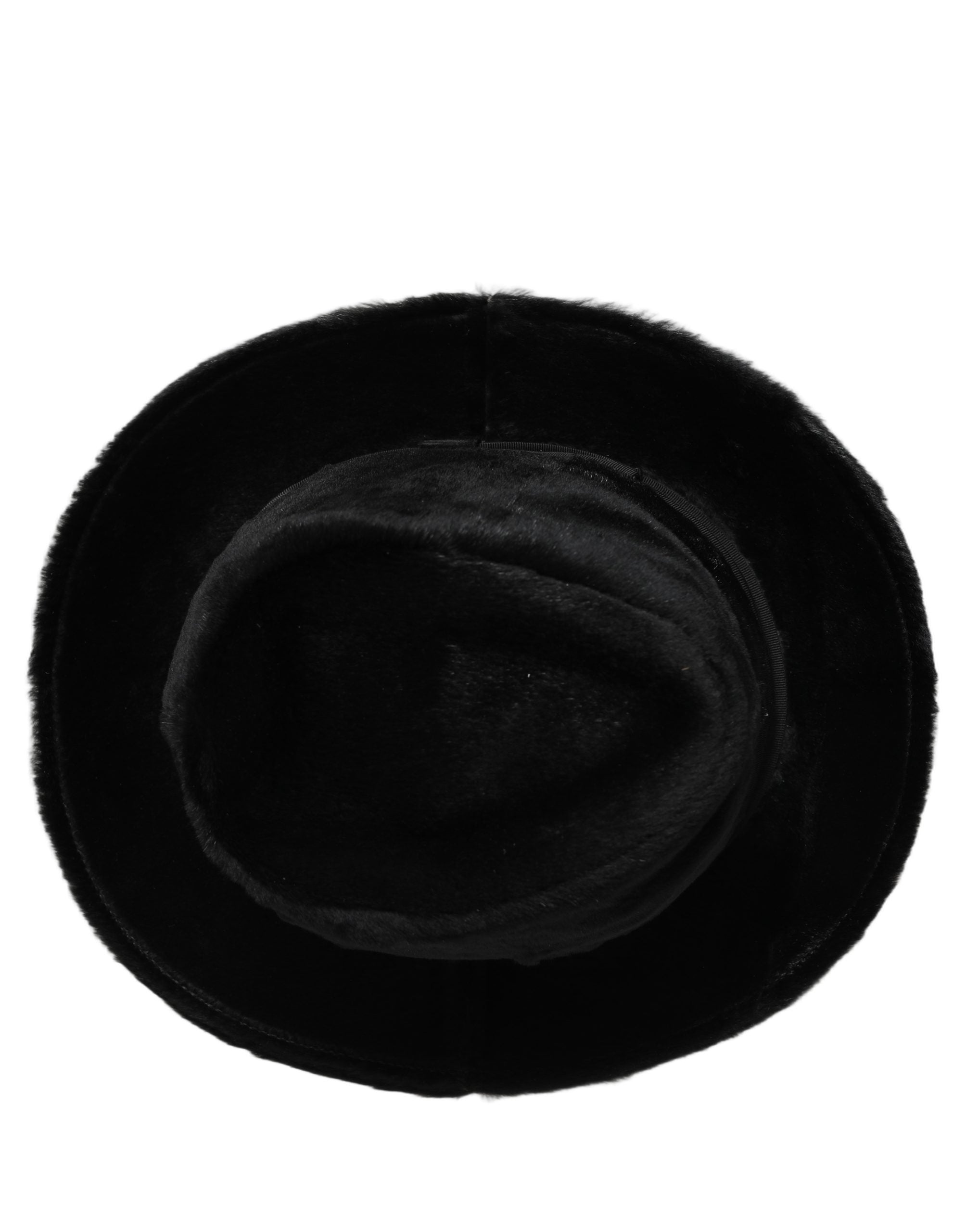 Men Black Classic Wide Brim Fedora Capello Hat