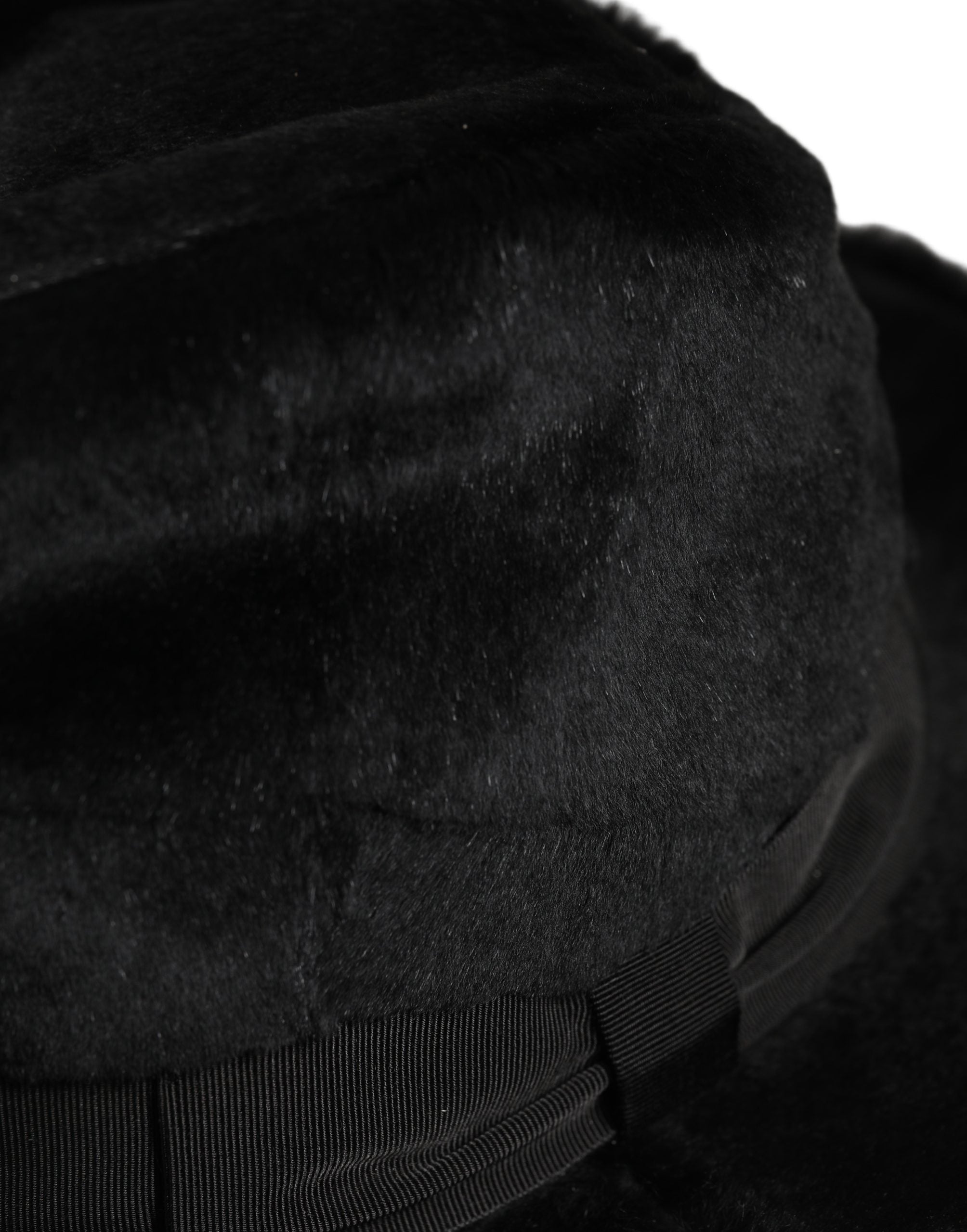 Men Black Classic Wide Brim Fedora Capello Hat
