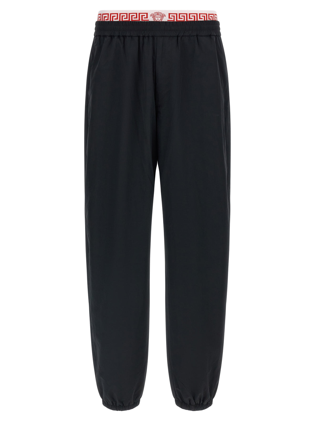 Black Polyamide Joggers (Workout Pants)