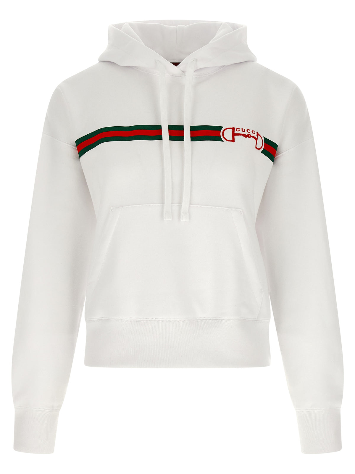 White Cotton Hoodie