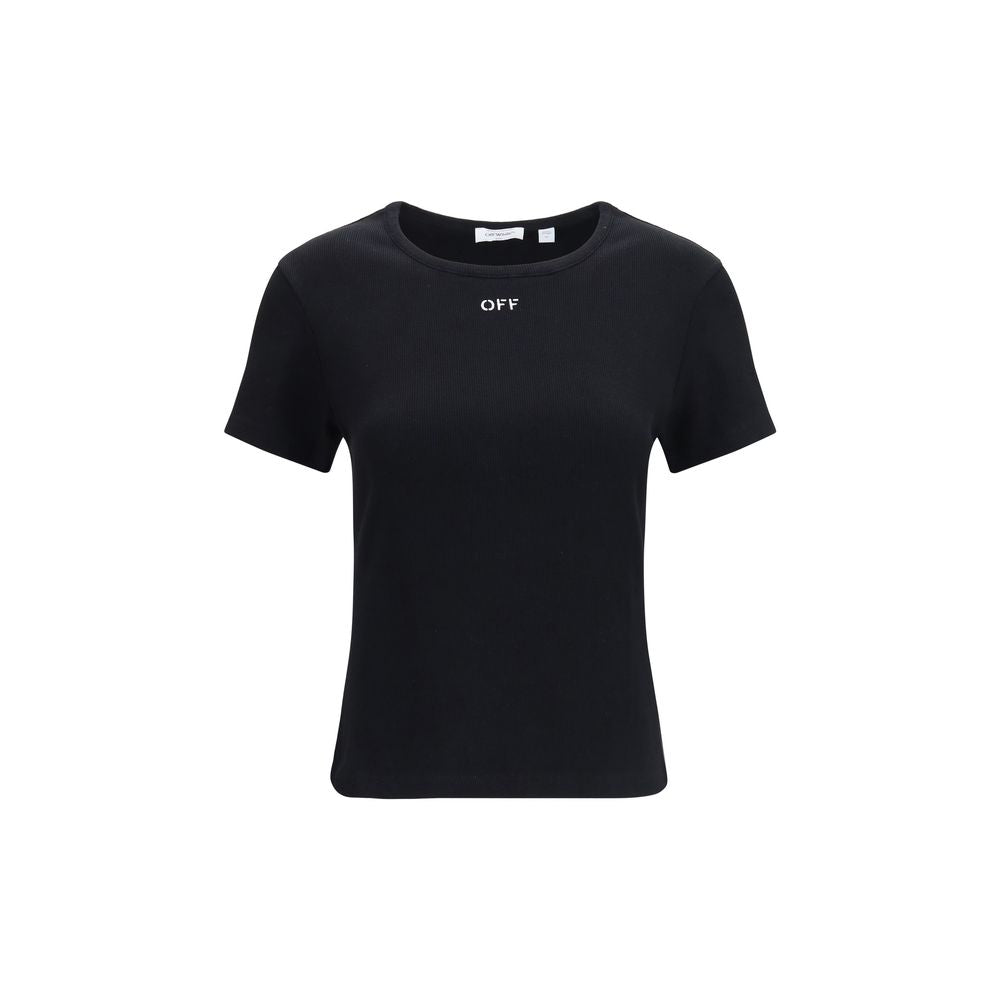 Black Cotton T-Shirt