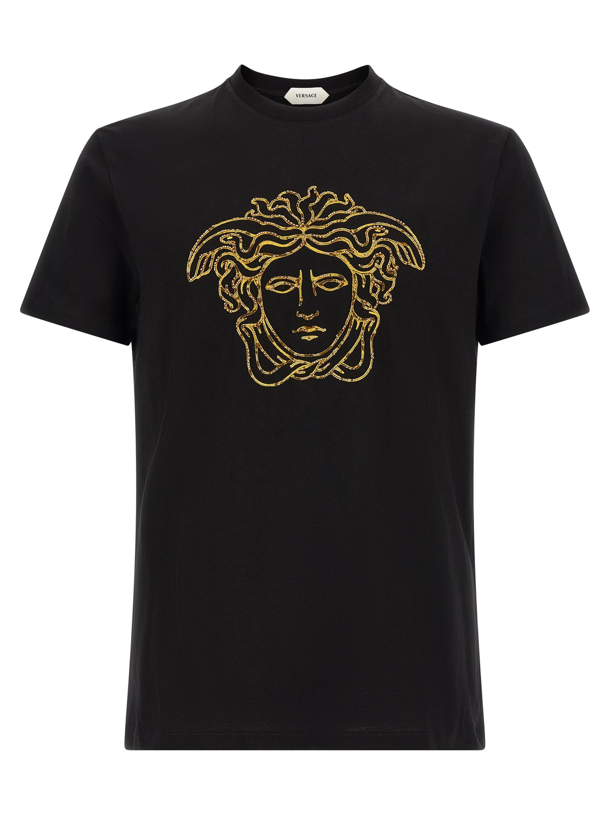 Black Cotton T-Shirt