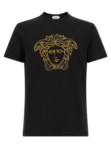 Black Cotton T-Shirt