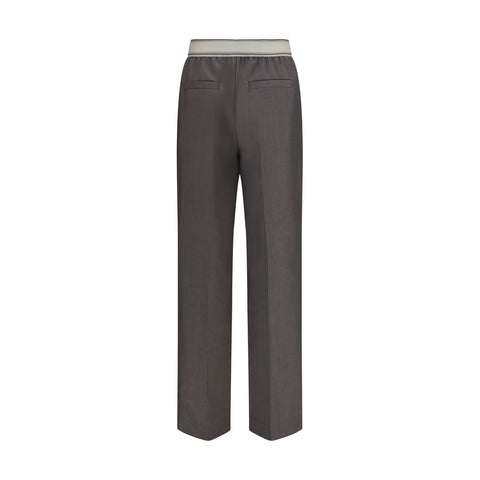 Gray Wool Oves Aries Pants