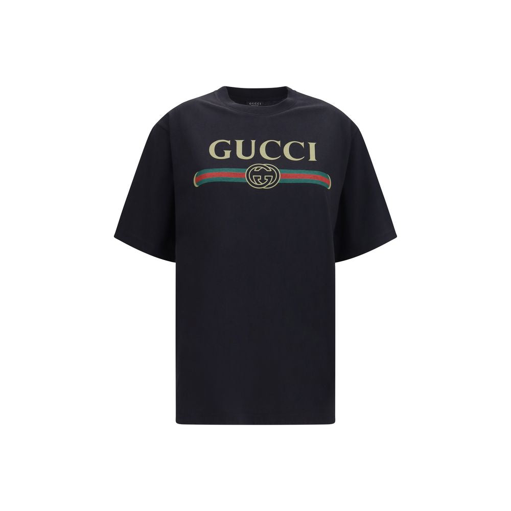 Black Cotton T-Shirt