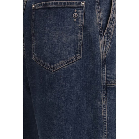 Blue Cotton Jeans Denim