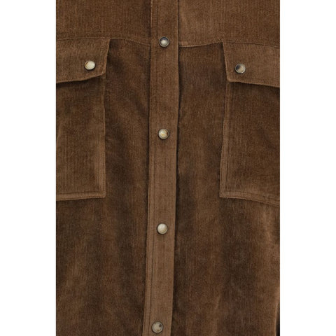 Brown Viscose Shirt