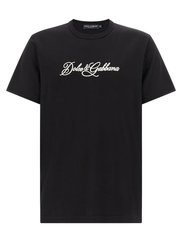 Black Cotton T-Shirt