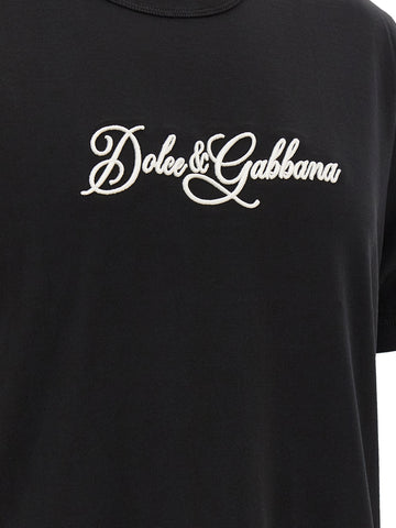 Black Cotton T-Shirt