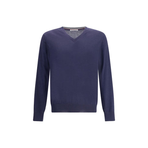 Blue Cashmere Sweater