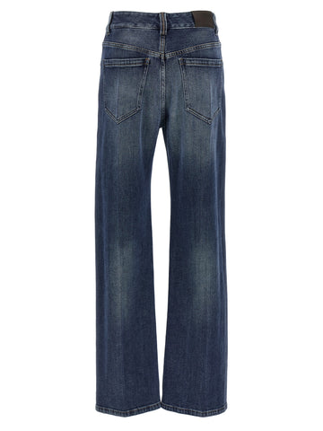 Blue Cotton Relaxed Fit Jeans