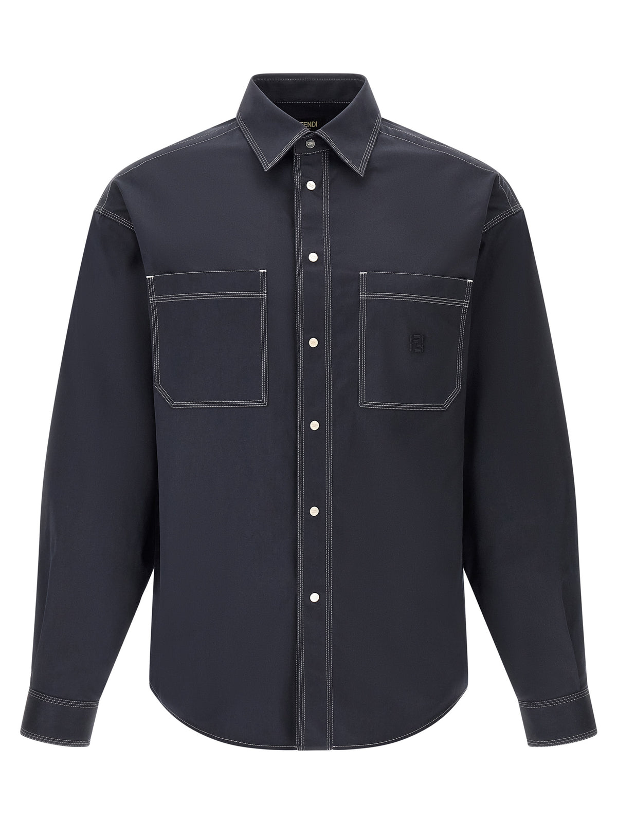 Blue Cotton Blouse
