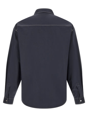 Blue Cotton Blouse