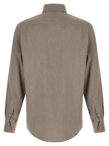 Gray Cotton Blouse