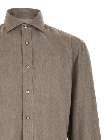 Gray Cotton Blouse