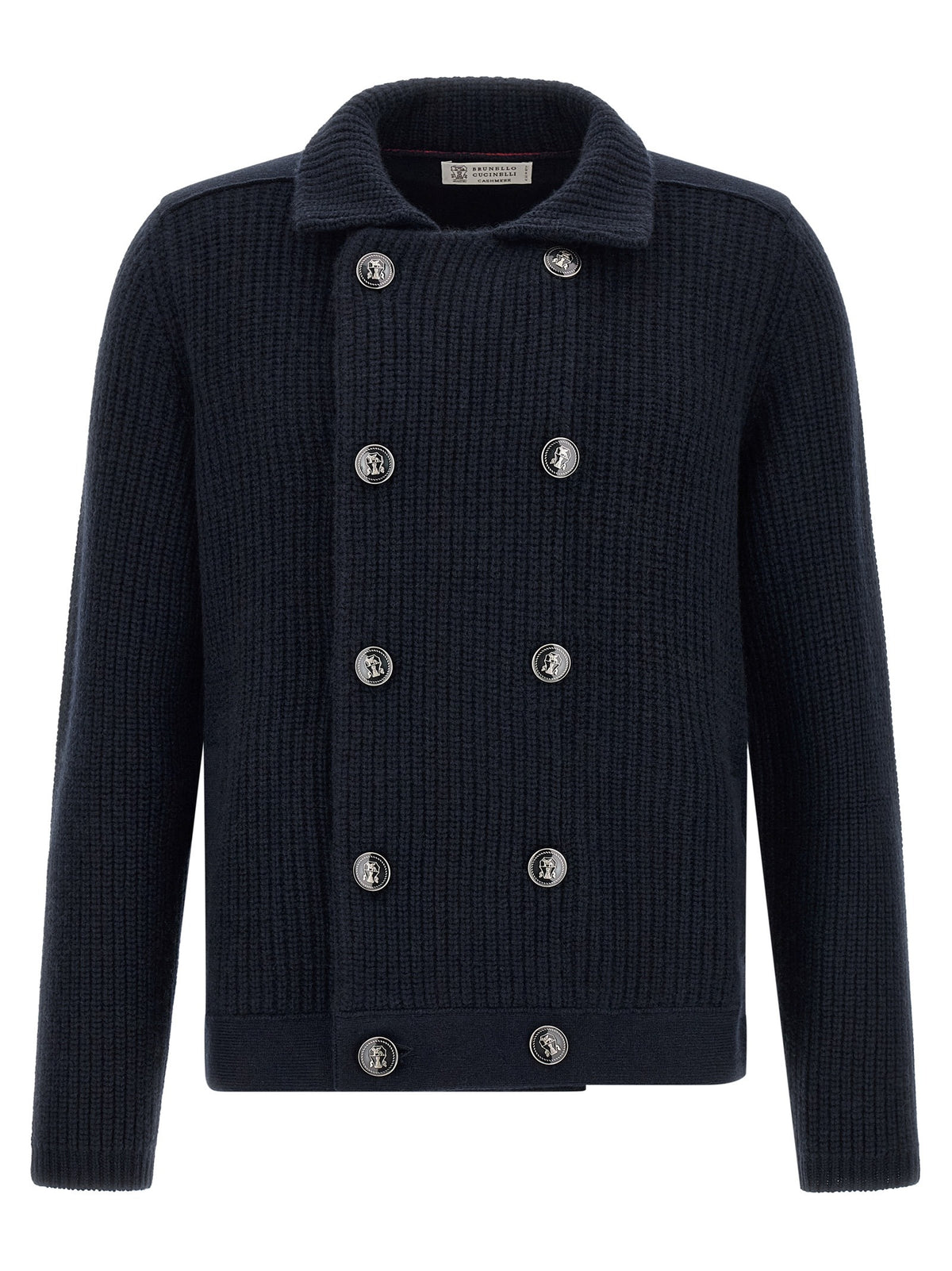 Blue Cashmere Cardigan