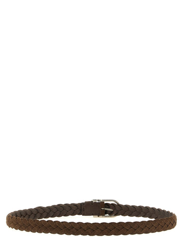 Brown Calfskin Belt