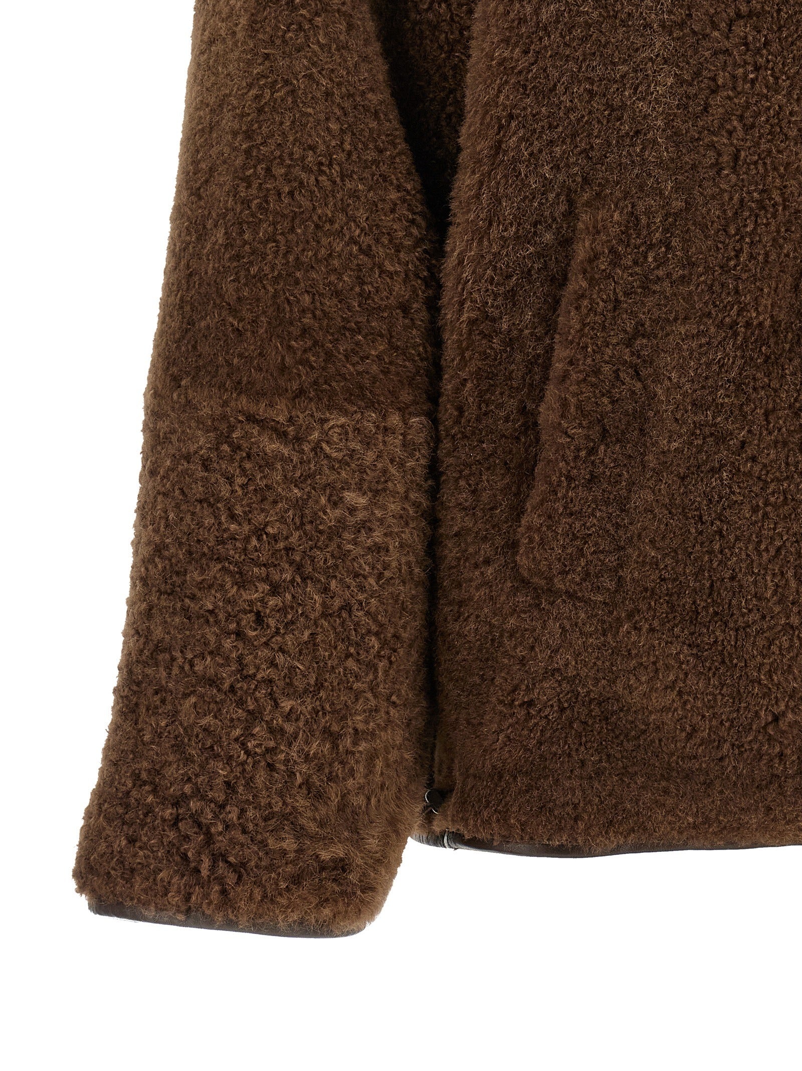 Brown Lamb Leather Biker Jacket