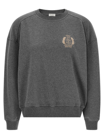 Gray Cotton Sweatshirt