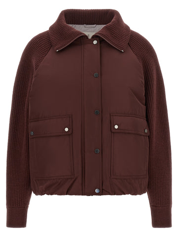 Bordeaux Cotton Bomber