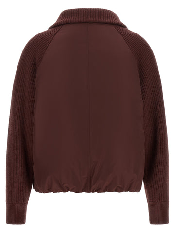 Bordeaux Cotton Bomber