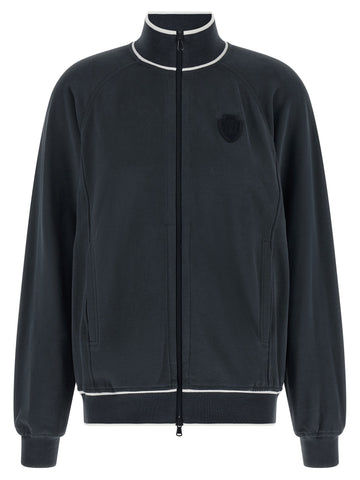 Blue Cotton Sweatshirt