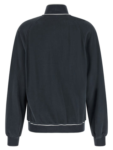 Blue Cotton Sweatshirt