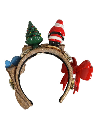 Multicolor Glittery Christmas Themed Headwear Headband