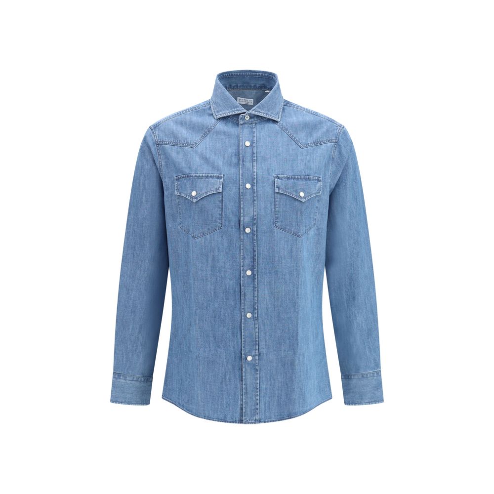 Blue Denim Shirt